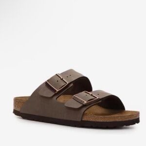 Brand new, in box mocha Arizona birkenstocks Size 36